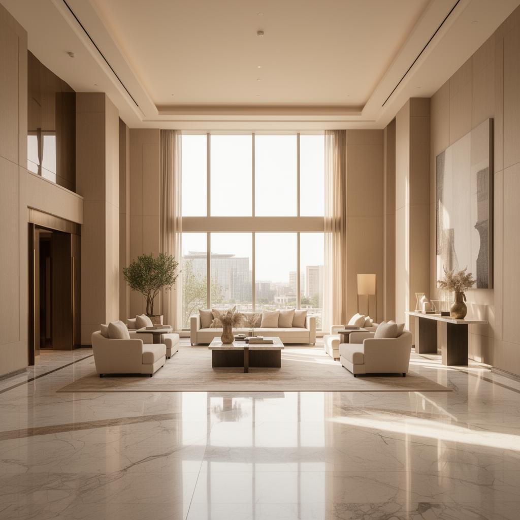 Luxury hotel interior